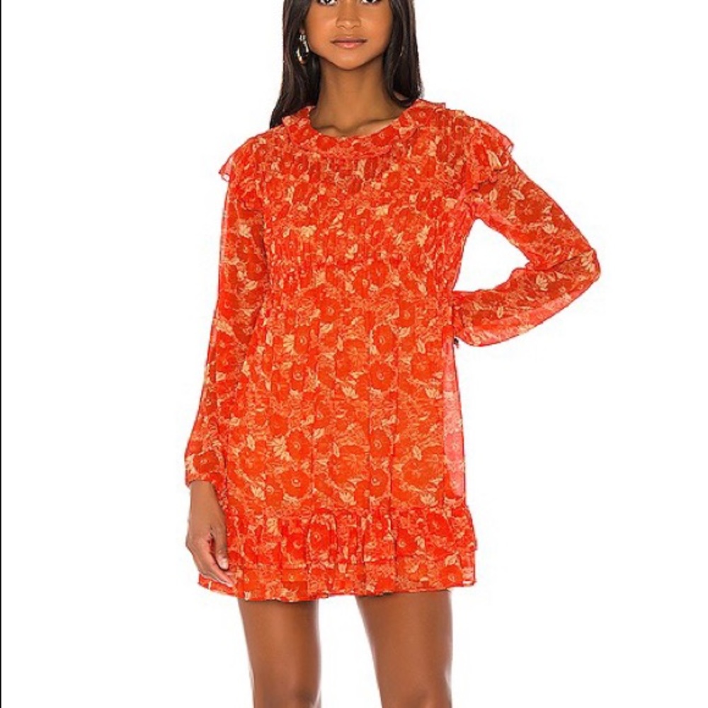 Free People These dreams mini dress, M